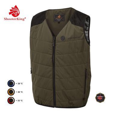 HEAT VEST BROWN         M