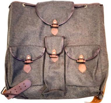 Loden Hátizsák 1111 3zsebes+vérzsák - Loden Rücksack Form 1111 mit 3Taschen