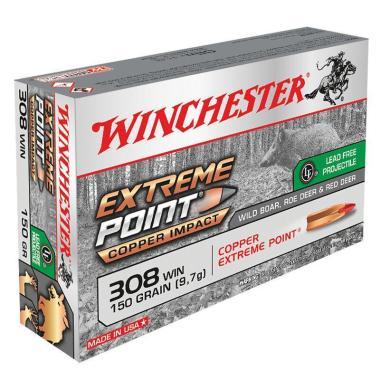 WIN.308WIN 150GR EXT.POINT COPPER IMP. A20