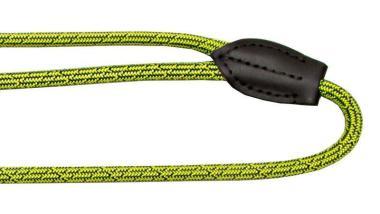 Póráz UMH.LEINE DOG-ROPE STAHLBLAU/NEONGELB