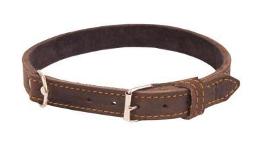 Kutya nyakörv olaj-bőr  55 cm