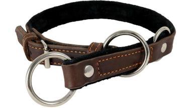 Nyakörv olaj.bőr 40cm, határolóval