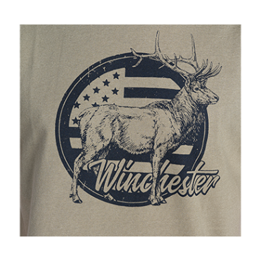 TEE SHIRT, DELTA, KHAKI, 2XL