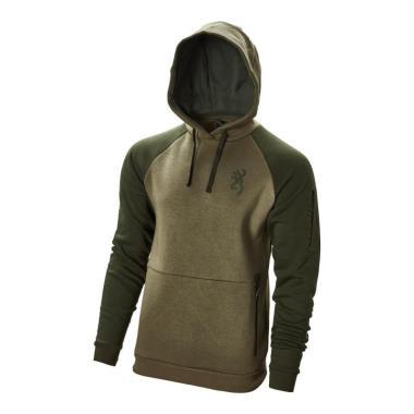 SWEATSHIRT, SNAPSHOT TWO TONES, GREEN, S