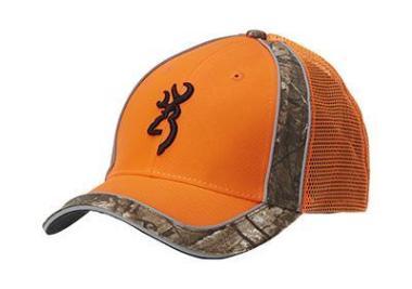 CAP, POLSON MESHBACK, ORANGE
