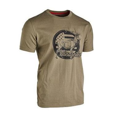 T SHIRT, SS, DELTA, KHAKI, S