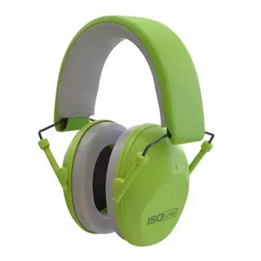 ISO TUNES JUNIOR DEFENDER GRÜN  HALLÁSVÉDŐ