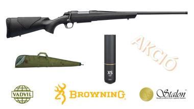 BROWNING A-BOLT3+ COMPOSITE Thr,NS,SM,243Win+STALON XS108 Max.30 M14*1+AKAH Puskatok