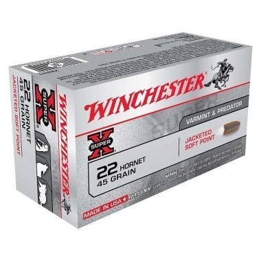 Winchester .22 Horn. 45GR SUPER-X SP  A 50