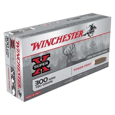 Winchester .300 WSM 180 GR.Supe-X PP r.   A20