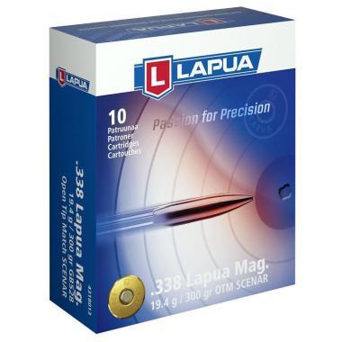 Lapua .338LM  19,4 g Scenar A 10