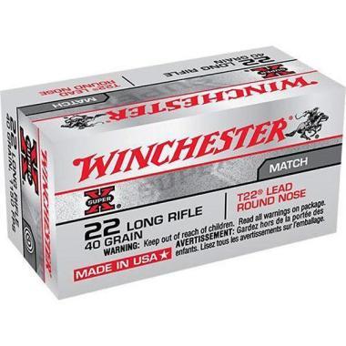 Winchester .22 Lr. T22  40 gr    A50