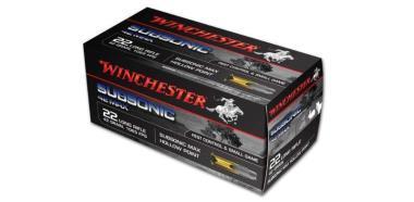 Winchester .22lr SUBSONIC 42 GR CPHP     A50