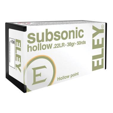 ELEY Subsonic HP .22 Lr 2,3 g     A 50