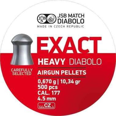 JSB D.Exact Heavy  4,52mm  A500
