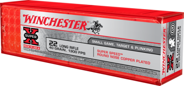 Winchester .22 LR. Sup.S.P. PHP  40GR.LRN  A100