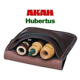 Hubertus hívó garnitúra bőr tokban