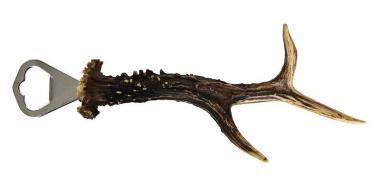 SÖRNYITÓ AGGANCSNYÉLLEL AKAH FLASCHENÖFFNER REHGEHÖRN 25 CM