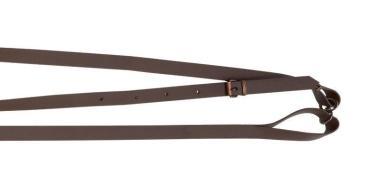 Sötétbarnabörpóráz forgóval karabinerrel szétszedhető