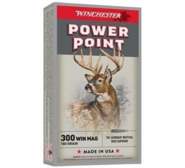 WINCHESTER,300WM,POWER POINT,180gr,20/200