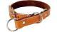Nyakörv NATUR bőr 40 cm jakbőr béléssel+határolóval